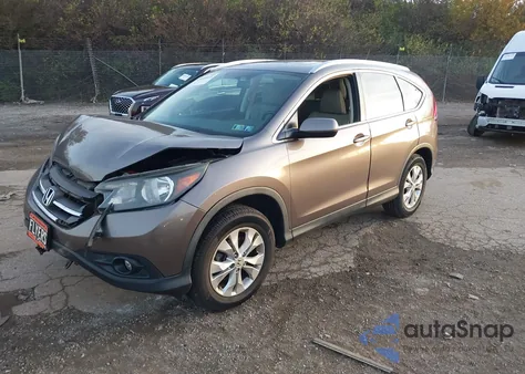 2014 Honda Cr-V Ex-L из США, поврежденный, VIN 5J6RM4H74EL070945